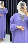 3322 Safa Tunik/Elbise Lila Lila