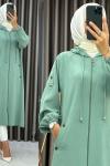 3506 Çiçek Kap/Tunik Mint Mint Yeşili