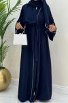 İNCİLİ ABAYA Lacivert